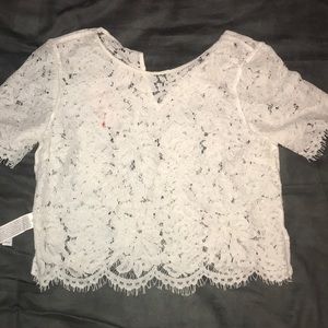 Flower Lace Top
